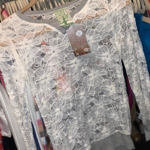 Kiddo Mesh Grey/While Floral